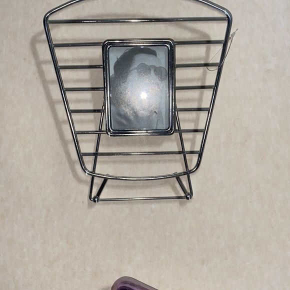 Terragrafics Silver Retro Diner Style Picture Frame NWOT - Picture 2 of 6